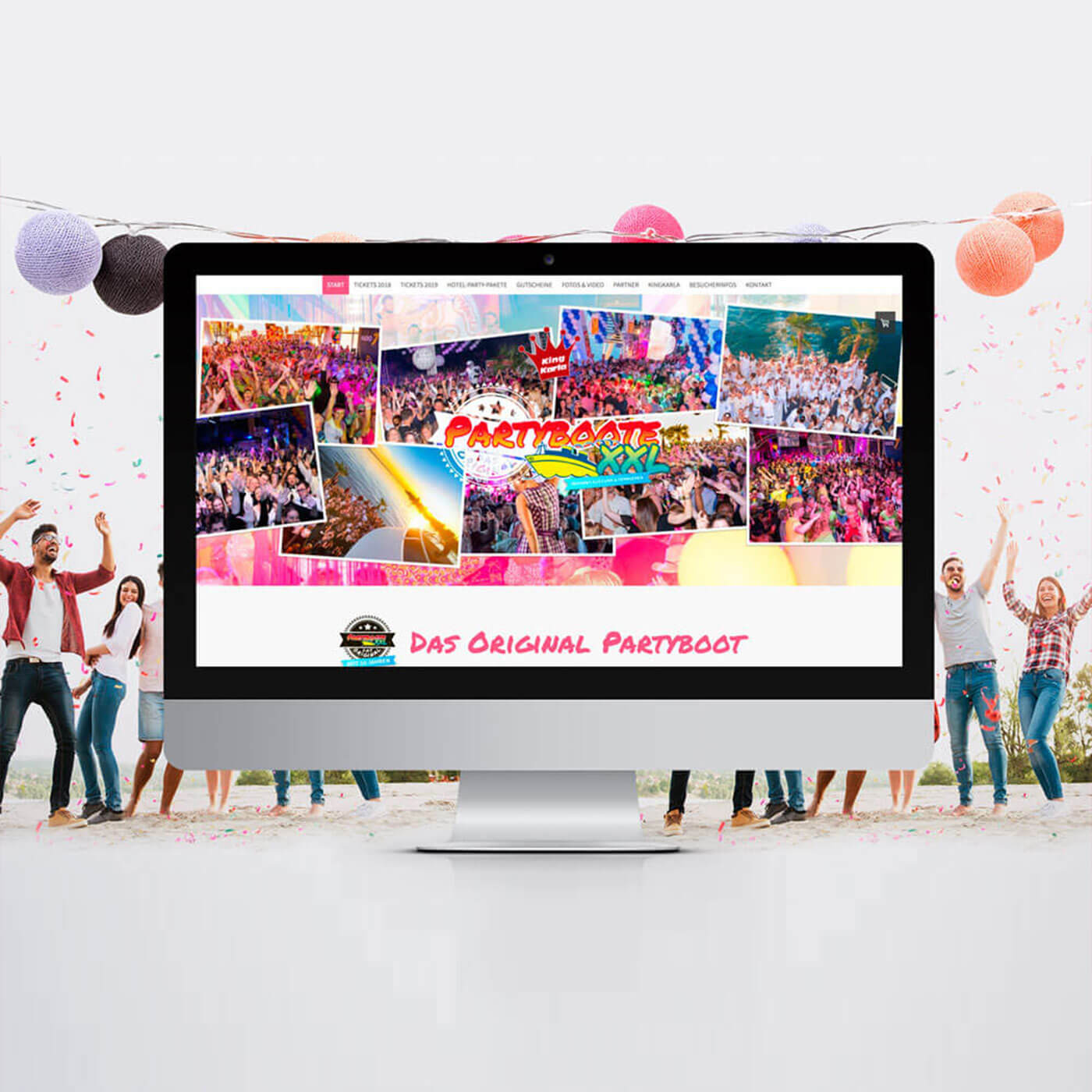  Partyboote Bodensee - Vollmer Heimat-Werbeagentur Bildidee 